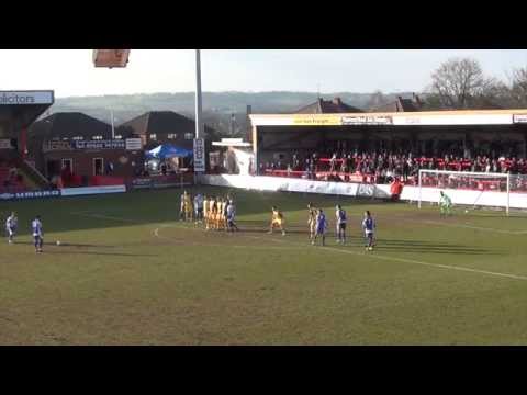 Worcester City 0 Barrow 2 Vanarama Conference North