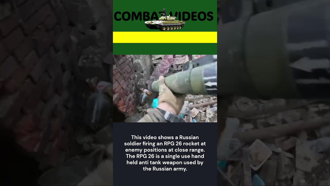 RPG-26 hit at close range