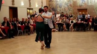 Panagiotis Triantafyllou y Rita Caldas (milonga) at Stockholm Tango festival