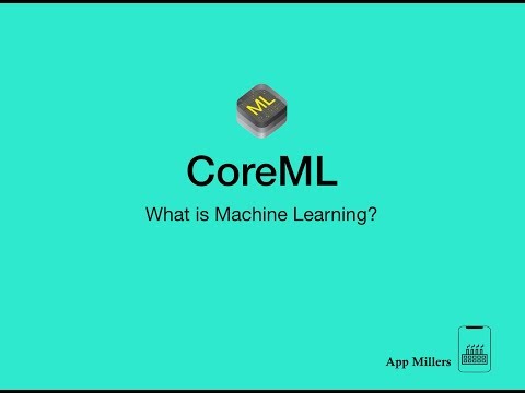 What is Machine Learning? CoreML, iOS.
