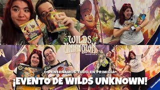 🔥 EVENTO EXCLUSIVO WILDS UNKNOWN | PROBAMOS EL SET Y ABRIMOS EL PRERELEASE DE LORCANA!
