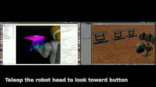 Mars World Affordance Template Demonstration