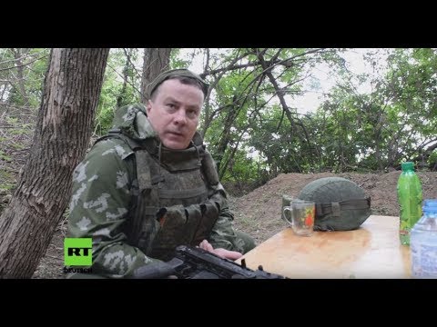 "Volksrepublik #Donezk":  Besuch an der Front