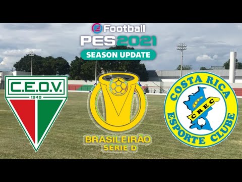 OPERÁRIO VG X COSTA RICA - BRASILEIRÃO SÉRIE D - 9ª RODADA 12/06/22 [PES 2021]