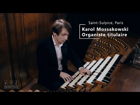 Karol Mossakowski plays Widor, 6th Symphony, Allegro (Saint-Sulpice, Paris)