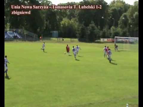 Unia Nowa Sarzyna - Tomasovia T. Lubelski 1-2 25k. III Ligii 23.05.2010r.