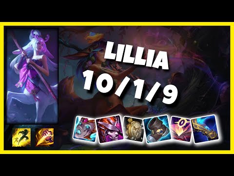 Lillia vs Ekko TURKISH Challenger JUNGLE (10/1/9) - v11.2