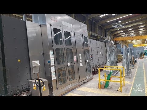 GlassBaltic | Vertical glass edge arris grinding (seaming) line LISEC KSL 25HV + VHW 25/6