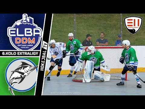 Highlights 6. kola Extraligy Hokejbalu - Elba DDM Ústí nad Labem vs. HBC Plzeň | 1.10. 2022