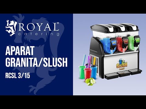 video - Aparat Granita/Slush - 3 x 12 litri