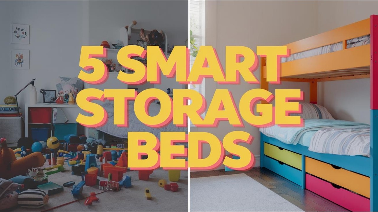 5 Space-Saving Bunk Beds with Storage Underneath