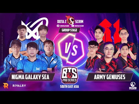 Nigma Galaxy SEA vs Army Geniuses - BTS Pro Series Season 11: SEA - Group Stage - B03