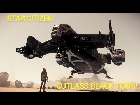 Star Citizen Drake Cutlass Black Tour I No Commentary