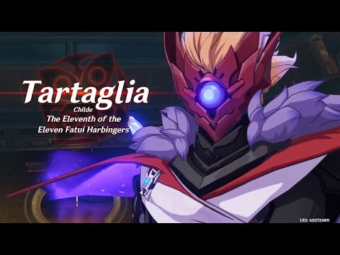 DILUC SOLO | TARTAGLIA (CHILDE) DOMAIN (lvl 70) | NO DAMAGE TAKEN! | LESS THAN 2 MINS!