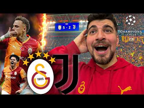 Galatasaray 5-2 Juventus 🔥 Historic Night | Insane Stadium Atmosphere | Stadium Vlog