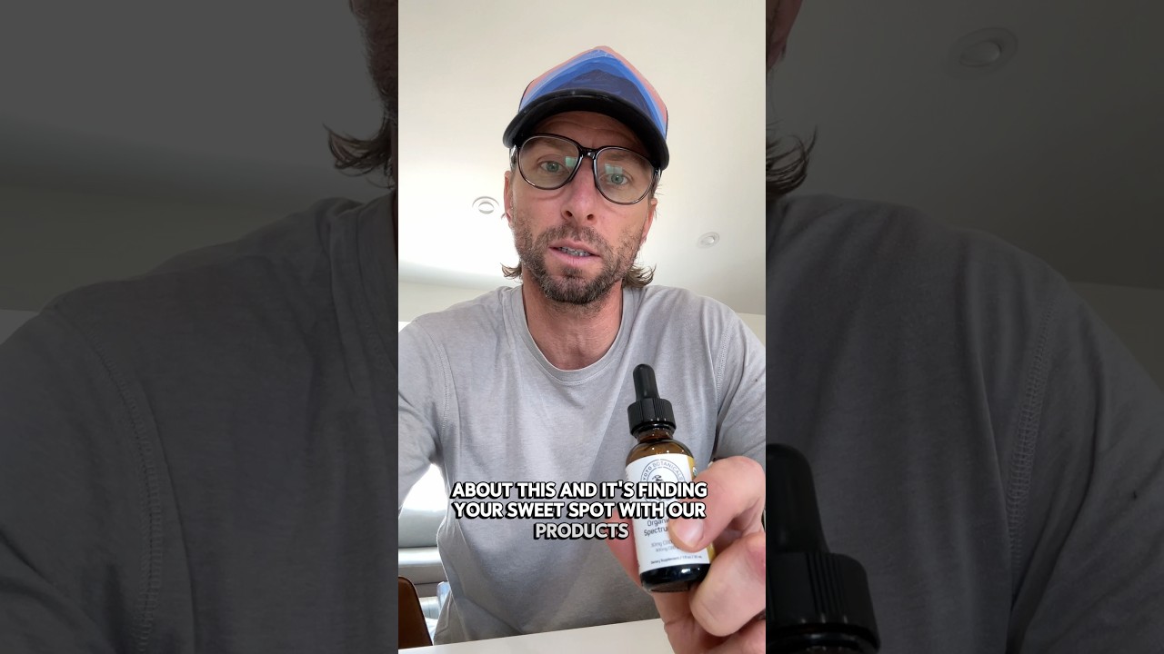 Kyoto Botanicals CBD Tincture Sweet Spot Routine Guide
