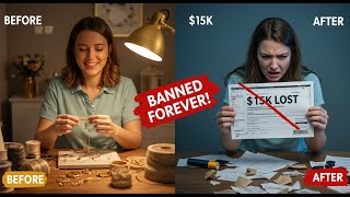 She Lost Her $8,000 Etsy Shop In One Day! - Side Hustle Story