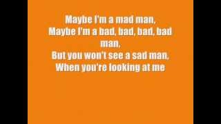 The Wanted - Mad Man (Lyrics)