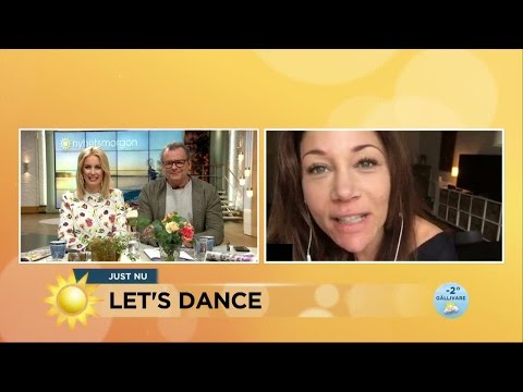"Vet inte om hon kommer vara med i Let's dance i kväll!" - Nyhetsmorgon (TV4)