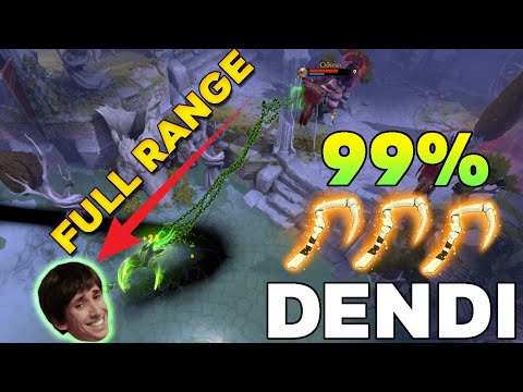 DENDI back to Pudge Aghanim's Scepter Build with NEW TI10 Immortal Hook Dota 2