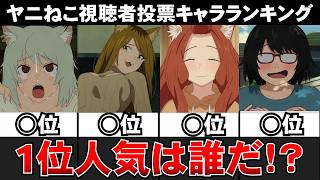【視聴者投票】ヤニねこで一番好きなキャラなに？