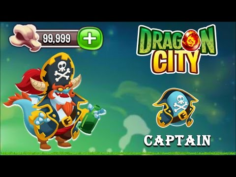 Dragon City - Captain Dragon [DC 2056 Island - Full Unlock 2017]