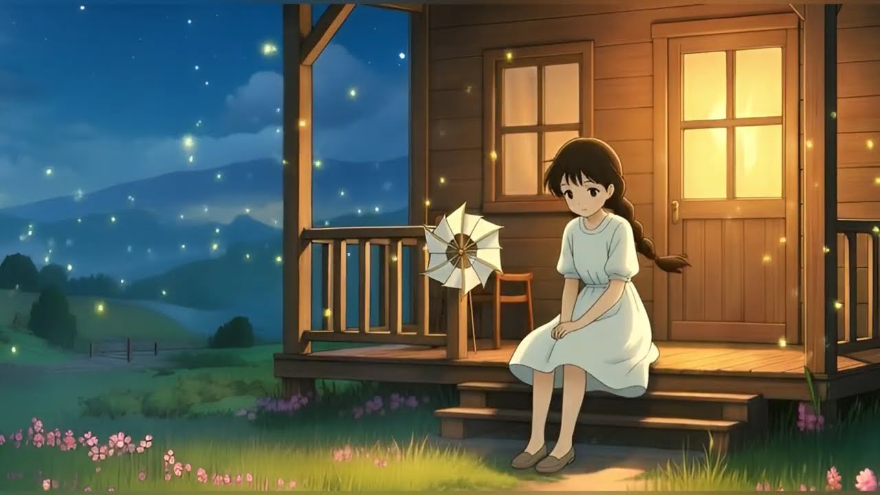 Ghibli Style AI Animated Short Film | A Silent Magical Journey | Relaxing Fantasy Story