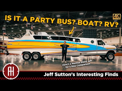 Half Van, Half Boat, ALL PARTY! "The BOATERHOME" - AUTOHUNTER [4K]