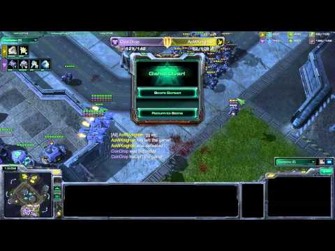 Starcraft 2 AoWKnighter Vs CoinDrop PvT Bo5 Showmatch