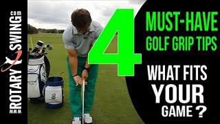 4 Golf Grip Tips | Make Your Grip Perfect
