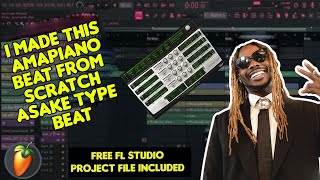 How To Make An Amapiano Beat In Fl Studio (free Flp Included)