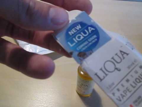 LIQUA Liqua C Series Turkish Tobacco Style Flavor E-Juice for E Cig unboxing