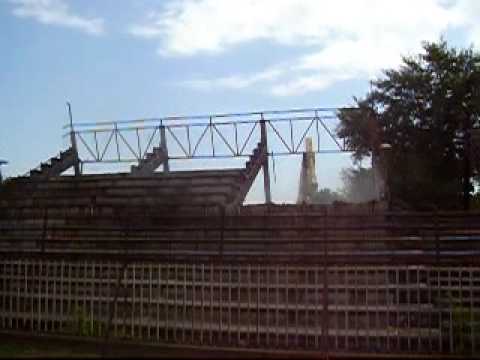 Diósgyőri Stadion - bontás V. -