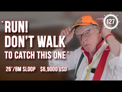 THIS WILL GO FAST!! $6,900 USD for a loaded Paceship 26 sailboat for sale!! #sailboattour