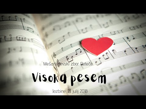 Mešani pevski zbor Reteče - Visoka pesem