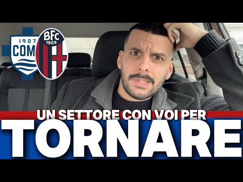 CHI GIOCA A COMO? || SETTORE OSPITI PIENO || BOLOGNA CREDICI