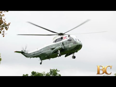 Mann soll mit Laserpointer auf Trumps Hubschrauber gezielt haben