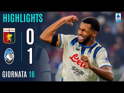 Video highlights della Genoa vs Atalanta (0 a 1) - Giornata 16 - Fantacalcio e fantamedie
