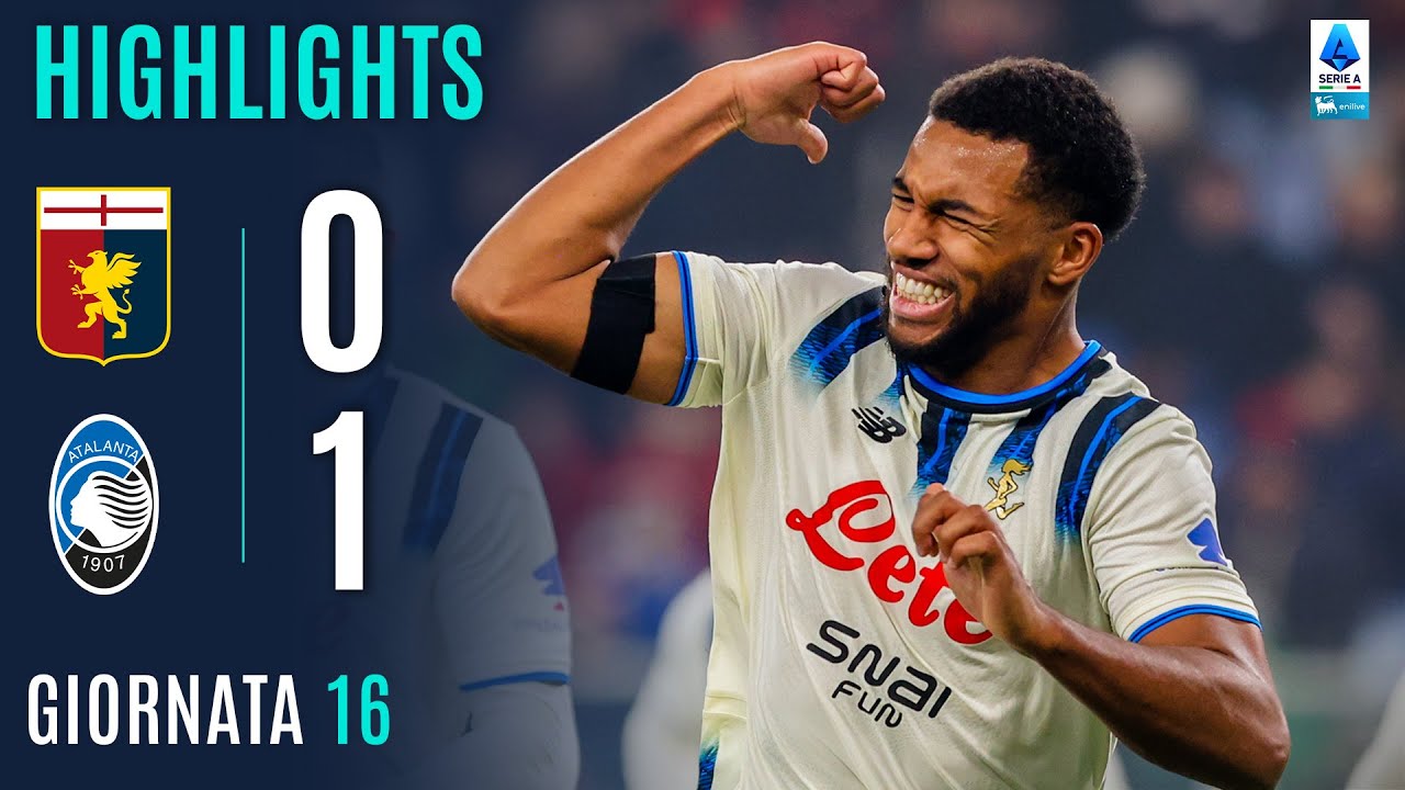 GENOA-ATALANTA 0-1 | HIGHLIGHTS | 16ª GIORNATA | SERIE A ENILIVE 2025/26