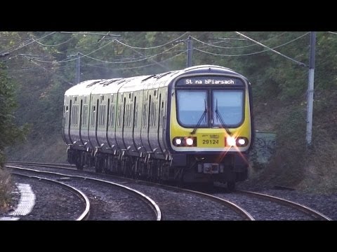 IE 29000 Class DMU Train number 29124 - Raheny Station, Dublin