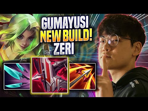 GUMAYUSI TRIES NEW ZERI BUILD! - T1 Gumayusi Plays Zeri ADC vs Aphelios! | Season 2023
