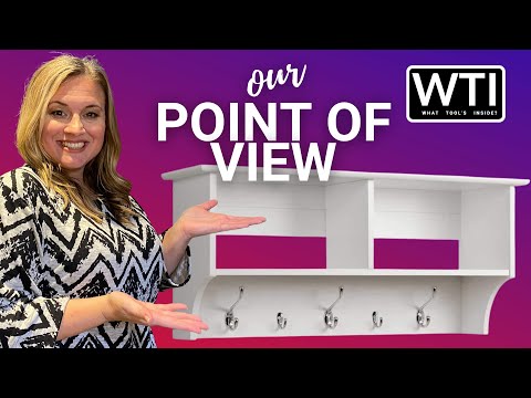 Prepac Hanging Entryway Shelves - WTI product video review