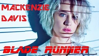 Mackenzie Davis close up. BLADE RUNNER actress 2017