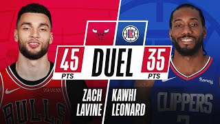 Zach LaVine - Chicago Bulls - Kawhi Leonard - Los Angeles Clippers