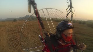 preview picture of video 'Paramotor Thailand พารามอเตอร์ ร่มบิน : So Chill @Muaklek'