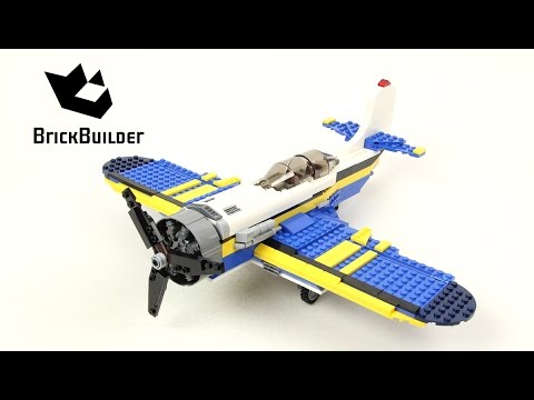 Vidéo LEGO Creator 31011 : L'avion de collection