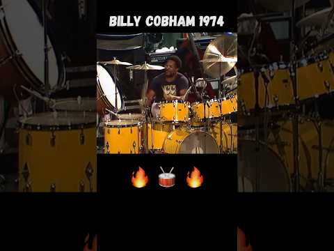 Billy Cobham drum-solo in Norway 1974 🔥🥁🔥
