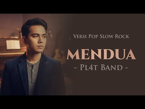 Mendua – Pl4t Band | Pop Slow Rock Cover AI (Lirik Video)