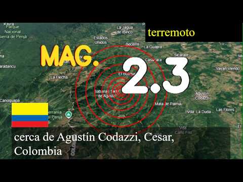 Terremoto cerca de Agustín Codazzi, Cesar, Colombia actualizaciones en vivo hoy: Terremoto de magni