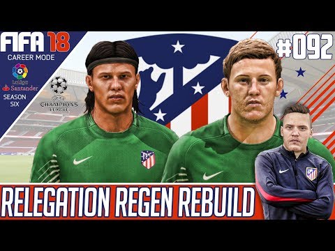 Fifa 18 Atletico Madrid Career Mode - Relegation Regen Rebuild - EP 92 - OFF THE WOODWORK!!!